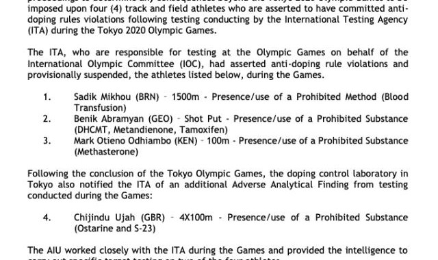 世界赛赛程-东奥男子百米接力银牌得主涉药 中国队或递补铜牌
